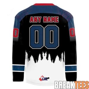 Saginaw Spirit 989 Connect Warmup Custom Hockey Jersey 2