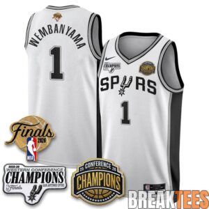 San Antonio Spurs 2026 NBA Western Conference Champions Basketball Jersey