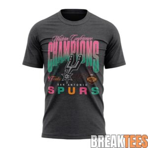 San Antonio Spurs NBA Western Conference Champions 2026 Shirt 1
