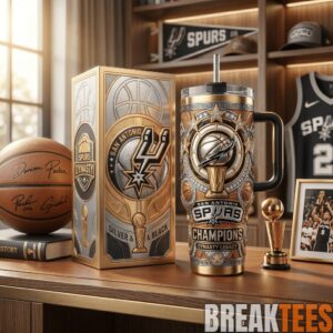 San Antonio Spurs NBA Western Conference Champions 2026 Tumbler 1
