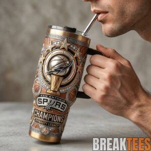 San Antonio Spurs NBA Western Conference Champions 2026 Tumbler 2