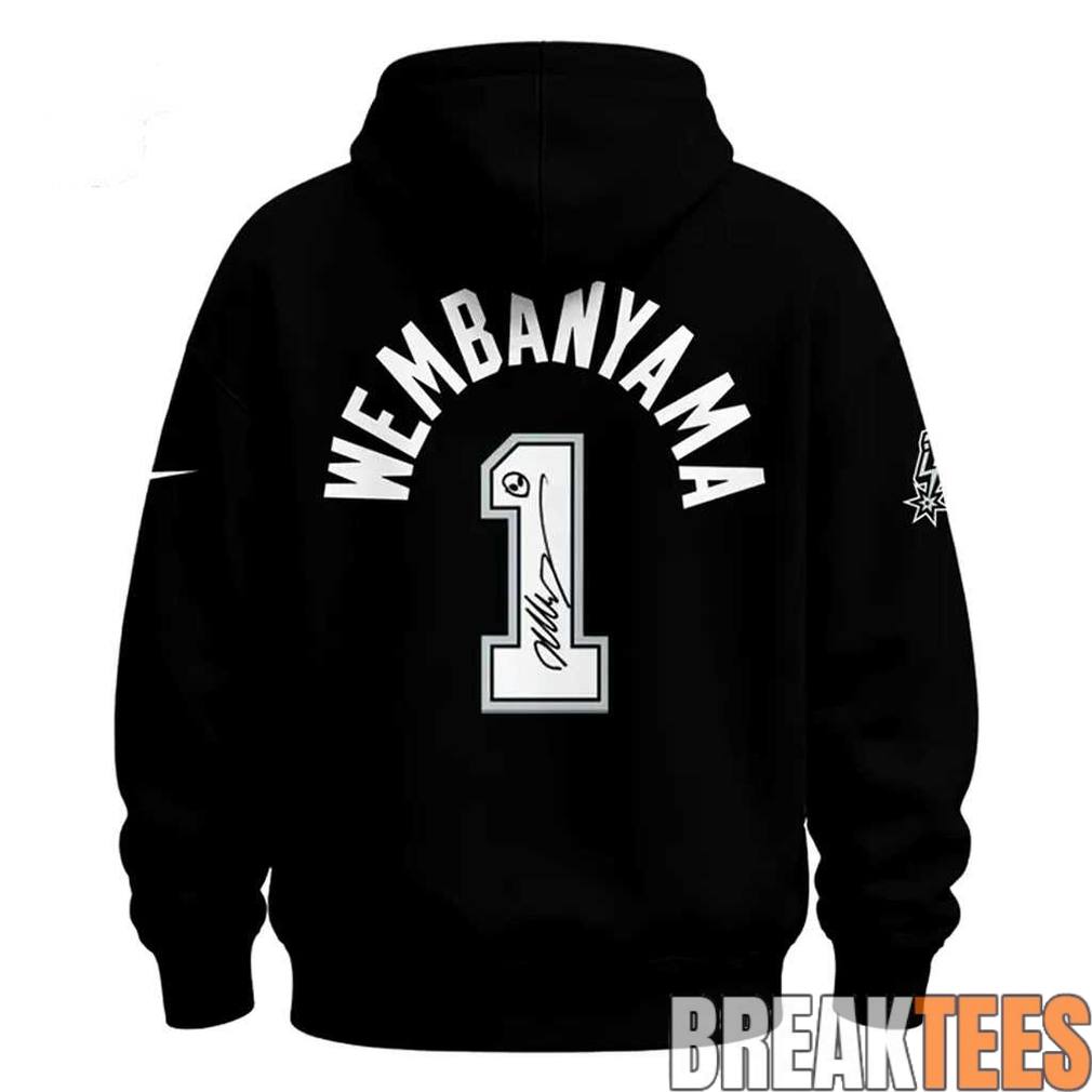 San Antonio Spurs Victor Wembanyama Hoodie San Antonio Spurs Victor Wembanyama Hoodie