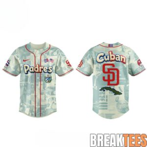 San Diego Padres x Cuba Heritage Night 2026 Celebration Baseball Jersey 1