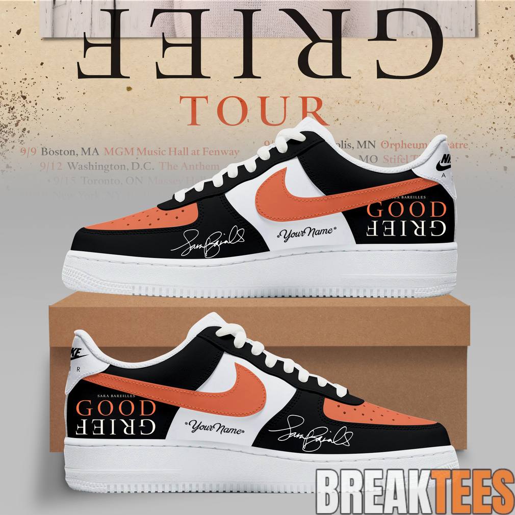 Sara Bareilles ‘Good Grief’ Tour 2026 Custom AF1 Shoes Sara Bareilles ‘Good Grief’ Tour 2026 Custom AF1 Shoes