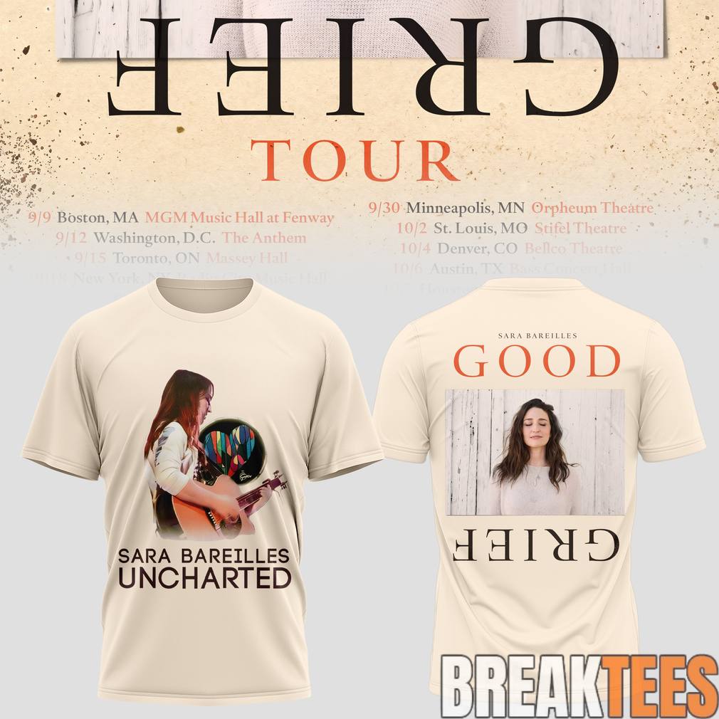 Sara Bareilles ‘Good Grief’ Tour 2026 Shirt Sara Bareilles ‘Good Grief’ Tour 2026 Shirt