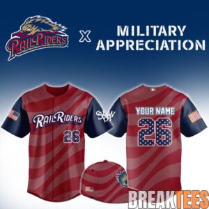 ScrantonWilkes-Barre RailRiders Military Appreciation Limited Edition Jersey