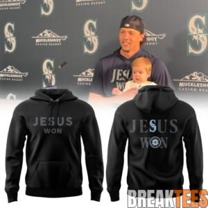 Seattle Mariners JESUS WON 2026 Hoodie 1
