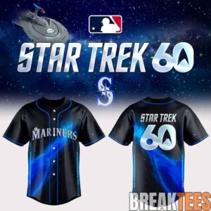 Seattle Mariners Star Trek 60th Anniversary Night 2026 Baseball Jersey