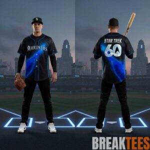 Seattle Mariners Star Trek 60th Anniversary Night 2026 Baseball Jersey 2