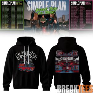 Simple Plan Bigger Than You Think Tour Limited Hoodie