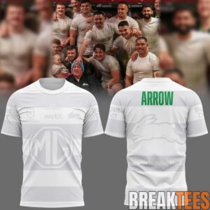 South Sydney Rabbitohs Arrow White 2026 T-Shirt