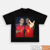 Spain Drunk Smoke Repeat Football Tee