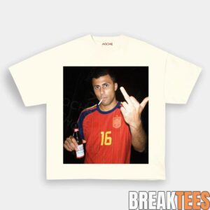 Spain Football Drunk Smoke Repeat Tee 1