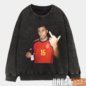 Spain Football Drunk Smoke Repeat Tee 2
