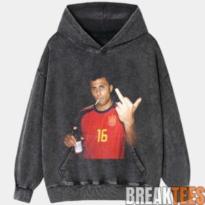 Spain Football Drunk Smoke Repeat Tee 3