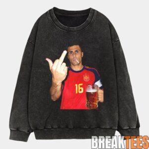 Spain Football Drunk Smoke Repeat Tee 7