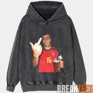 Spain Football Drunk Smoke Repeat Tee 8