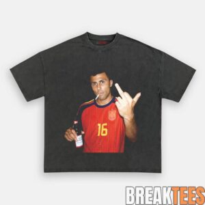 Spain Football Drunk Smoke Repeat Tee 10