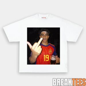 Spain Football Lamine Yamal Drunk Middle Finger T-Shirt 5