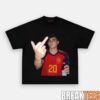 Spain Football Oyarzabal Drunk Middle Finger T-Shirt