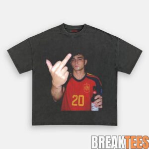 Spain Football Pedri Smoke & Beer Graphic Tee 4