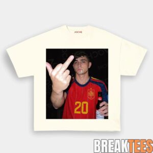 Spain Football Pedri Smoke & Beer Graphic Tee 6