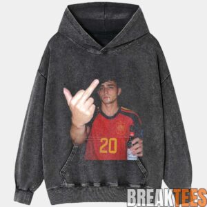 Spain Football Pedri Smoke & Beer Graphic Tee 8