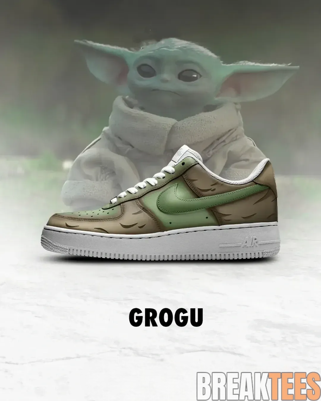Star Wars Grogu AF1 Star Wars Grogu AF1