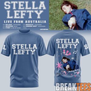 Stella Lefty Live From Australia Tour 2026 Tee Edition 1