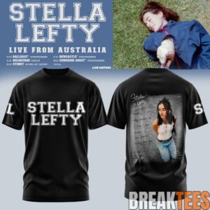Stella Lefty Live From Australia Tour 2026 Tee Edition 2
