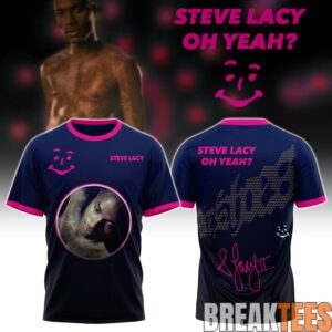 Steve Lacy Special Album Oh yeah 2026 Limited Edition Tshirt