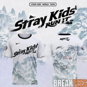 Stray Kids World Tour RUN IT 2026 Edition Tee