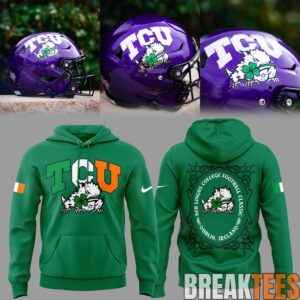 TCU Horned Frogs 2026 Ireland Game Limited Edition Hoodie 2