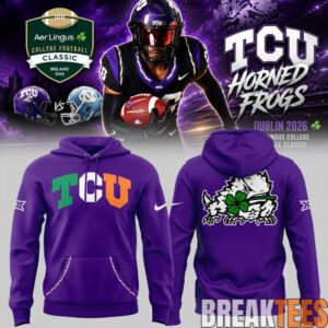 TCU x Aer Lingus College Football Classic Limited Edition Hoodie