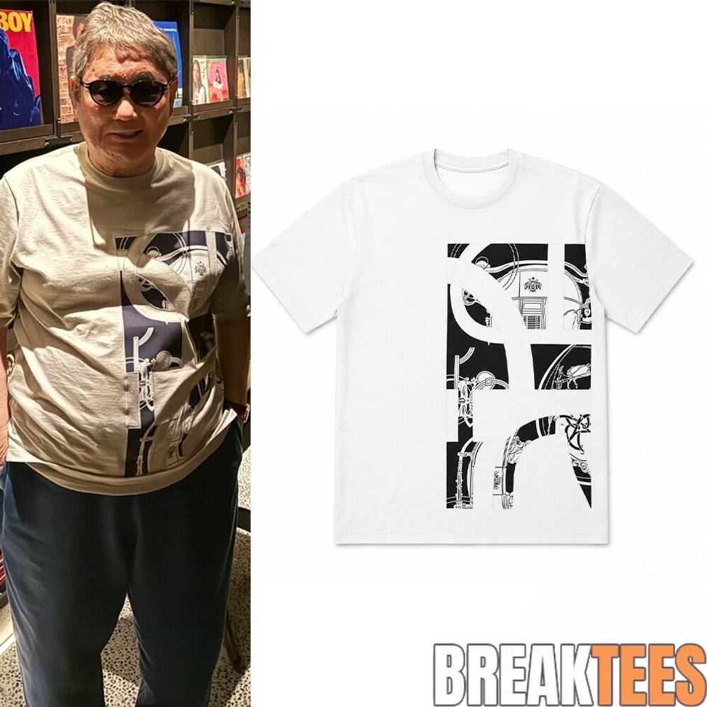 Takeshi Kitano The Weeknd Ex-Libris Shirt Takeshi Kitano The Weeknd Ex-Libris Shirt