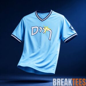 Tampa Bay Rays Jewish Celebration Baseball Jersey 1