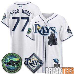 Tampa Bay Rays x Star Wars Special Baseball Jersey 1