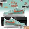 Motionless In White Leg 2 of The Sweat And Blood Tour 2026 Custom Air Force 1