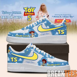 Taylor Swift x Toy Story 5 “I Knew It, I Knew You” Custom Air Force 1 Shoes
