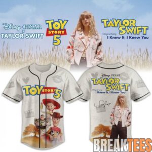 Taylor Swift x Toy Story 5 “I Knew It, I Knew You” Special Baseball Jersey 1