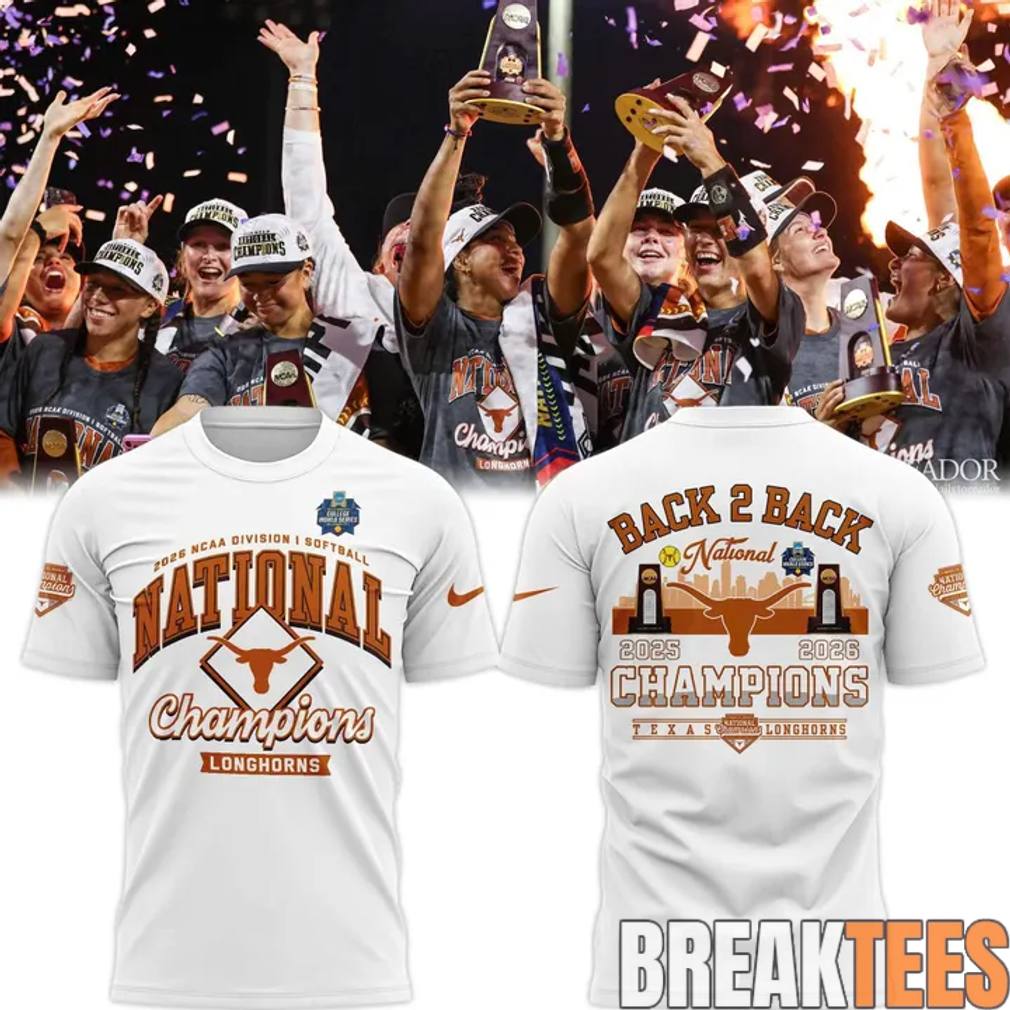 Texas Longhorns 2026 NCAA Softball National Champions Locker Room Shirt Texas Longhorns 2026 NCAA Softball National Champions Locker Room Shirt
