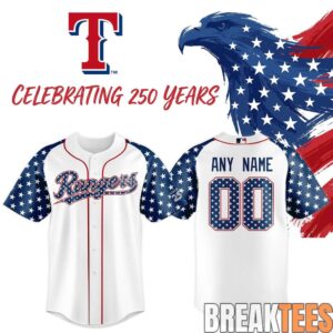 Texas Rangers America’s 250th Limited Jersey