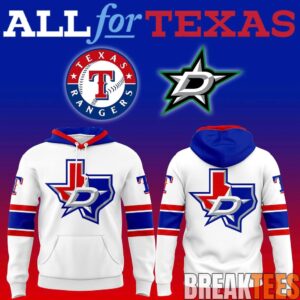 Texas Rangers x Dallas Stars Night 2026 Hoodie