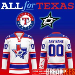 Texas Rangers x Dallas Stars Night 2026 Jersey