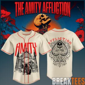 The Amity Affliction Legacy Special Baseball Jersey 3