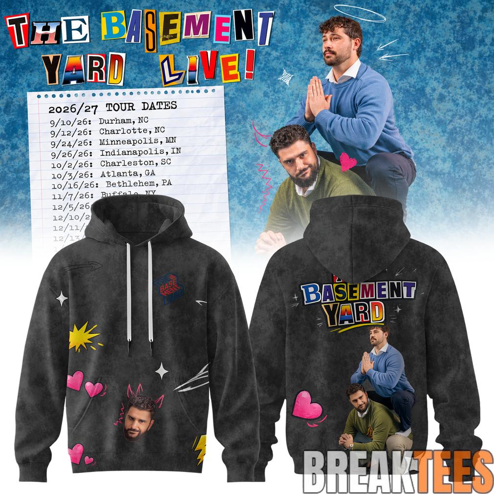 The Basement Yard Live 2026 Hoodie The Basement Yard Live 2026 Hoodie