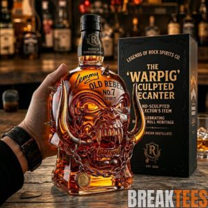 The Motörhead The Warpig Whiskey Bottle 1