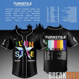 The Never Enough Tour Pt. 2 Baseball Jersey