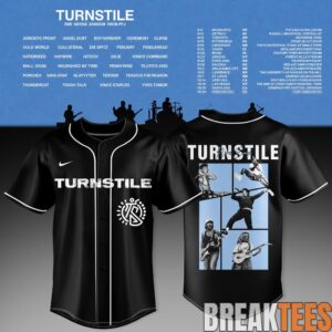 The Never Enough Tour Pt. 2 Baseball Jersey 2