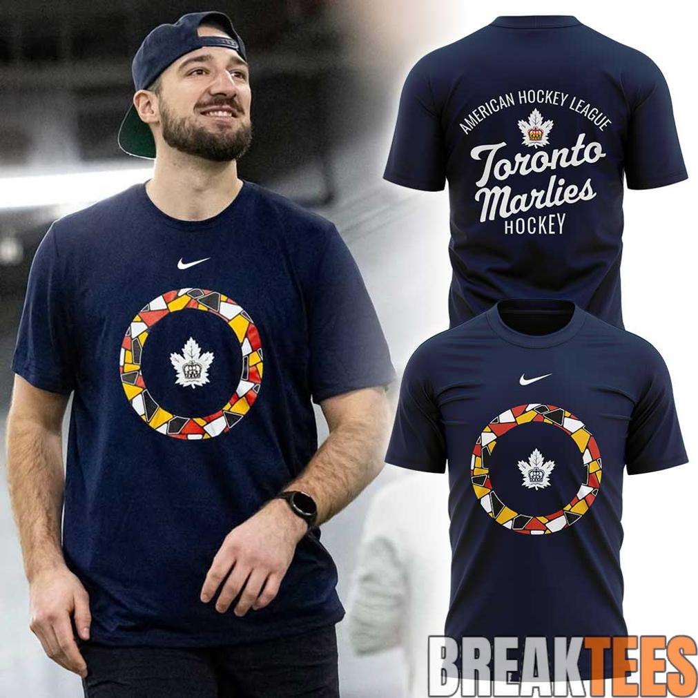 Toronto Marlies Indigenous Celebration Game Shirt Toronto Marlies Indigenous Celebration Game Shirt